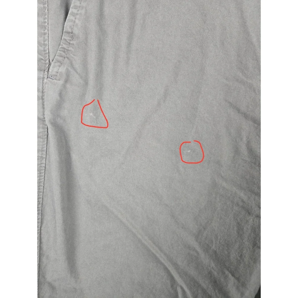J.Crew Club Mens Gray Cotton Chino Shorts Size 36 Style 93852 SP 13